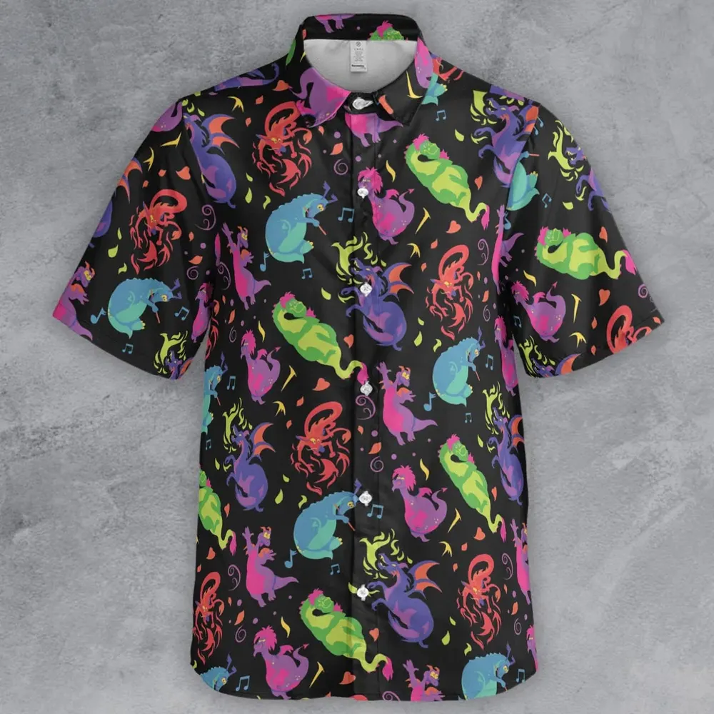 Classic Dragons Button Down Shirt - 2