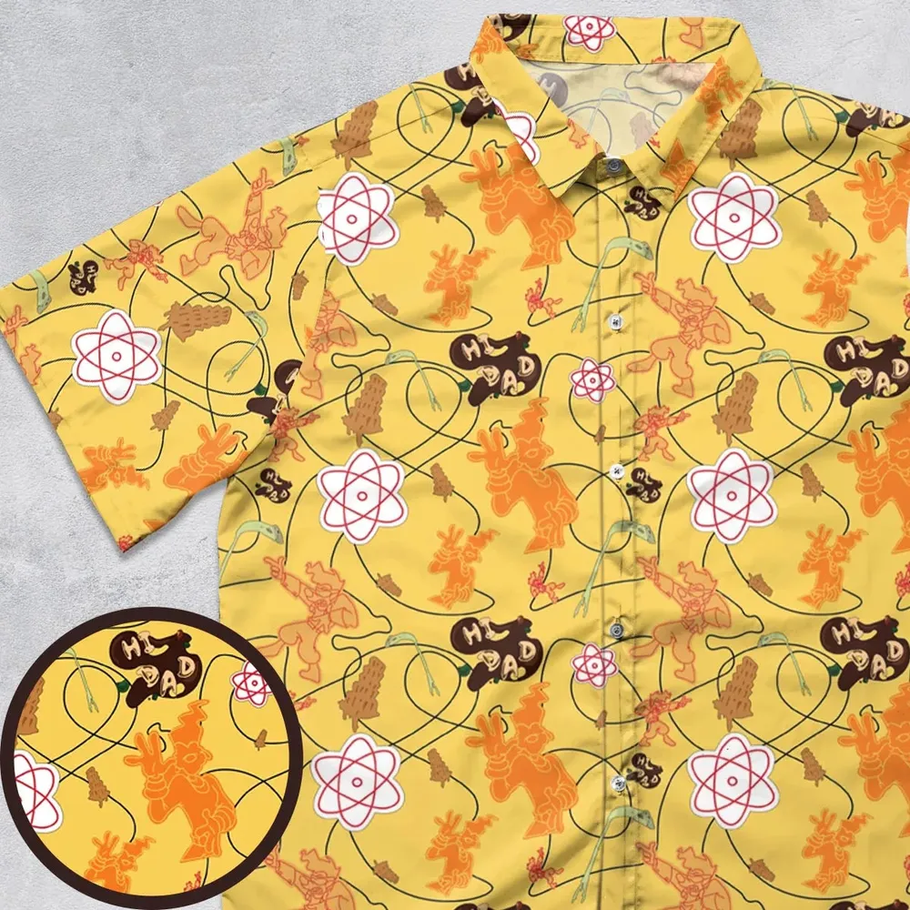 Powerline Concert Goofy Button Down Shirt - 1