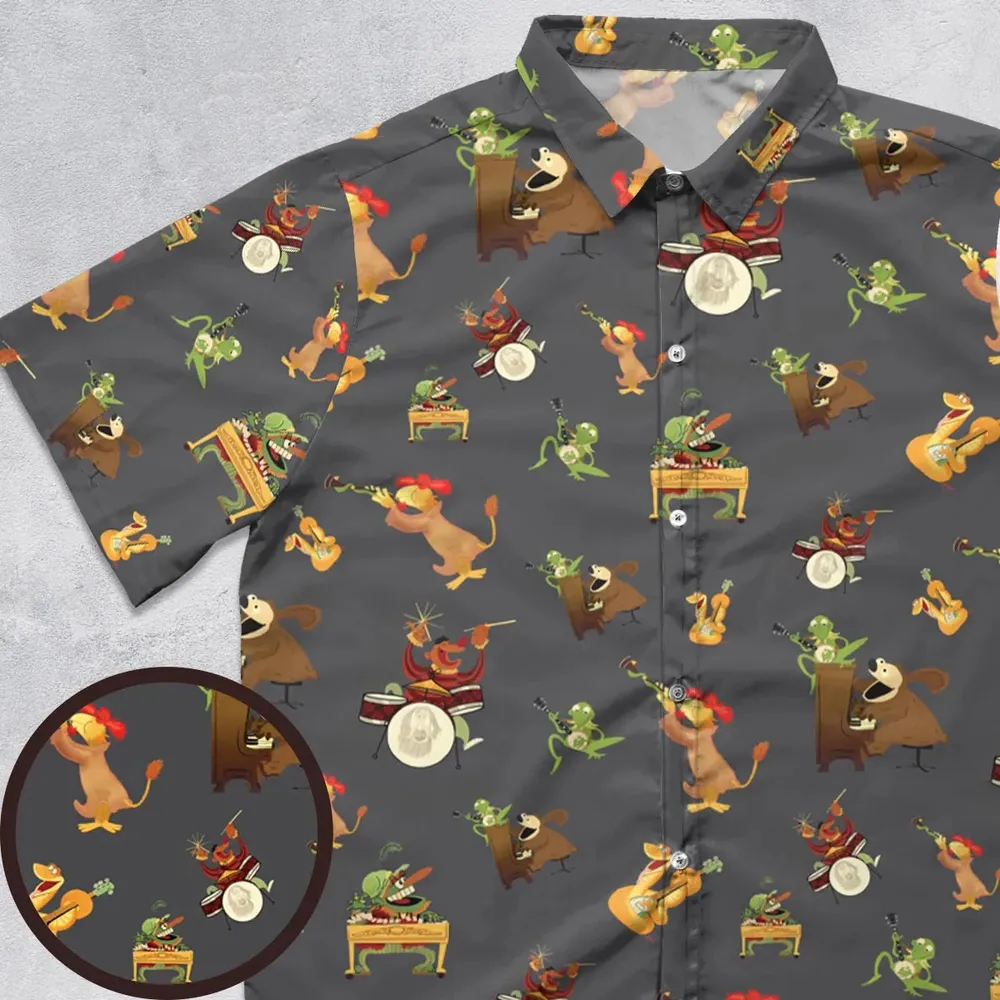 River Bottom Dr. Teeth and the Electric Mayhem Button Down Shirt - 1
