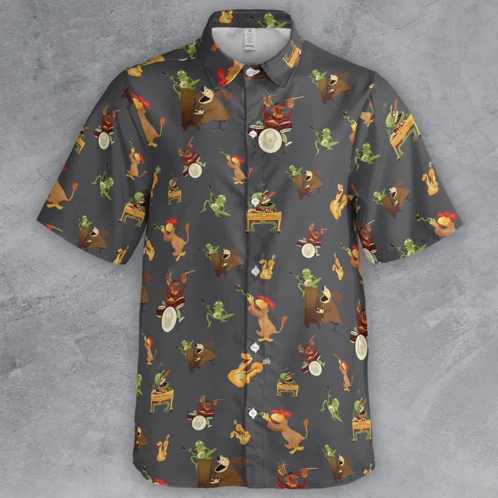 River Bottom Dr. Teeth and the Electric Mayhem Button Down Shirt - 2