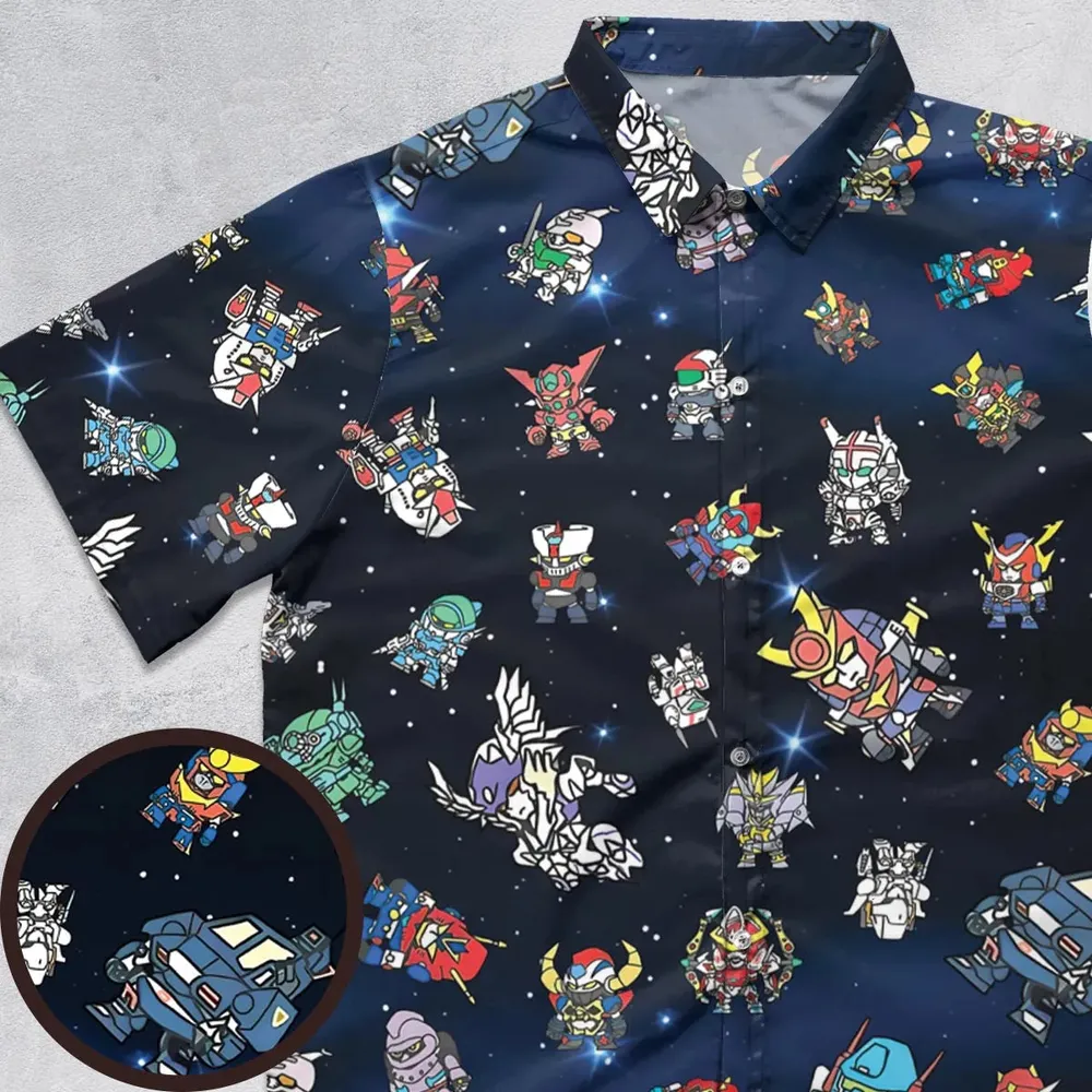 Shogun Warriors Toys Button Down Shirt - 1