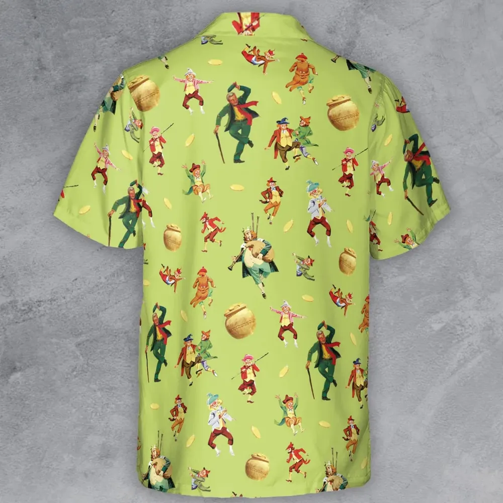 Irish Movie Darby O'Gill Characters Button Down Shirt - 3