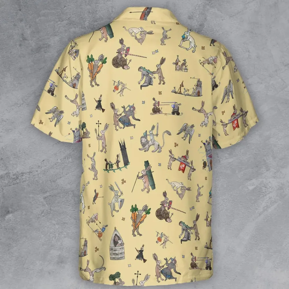 Killer Rabbit The Medieval Marginalia Button Down Shirt - 3