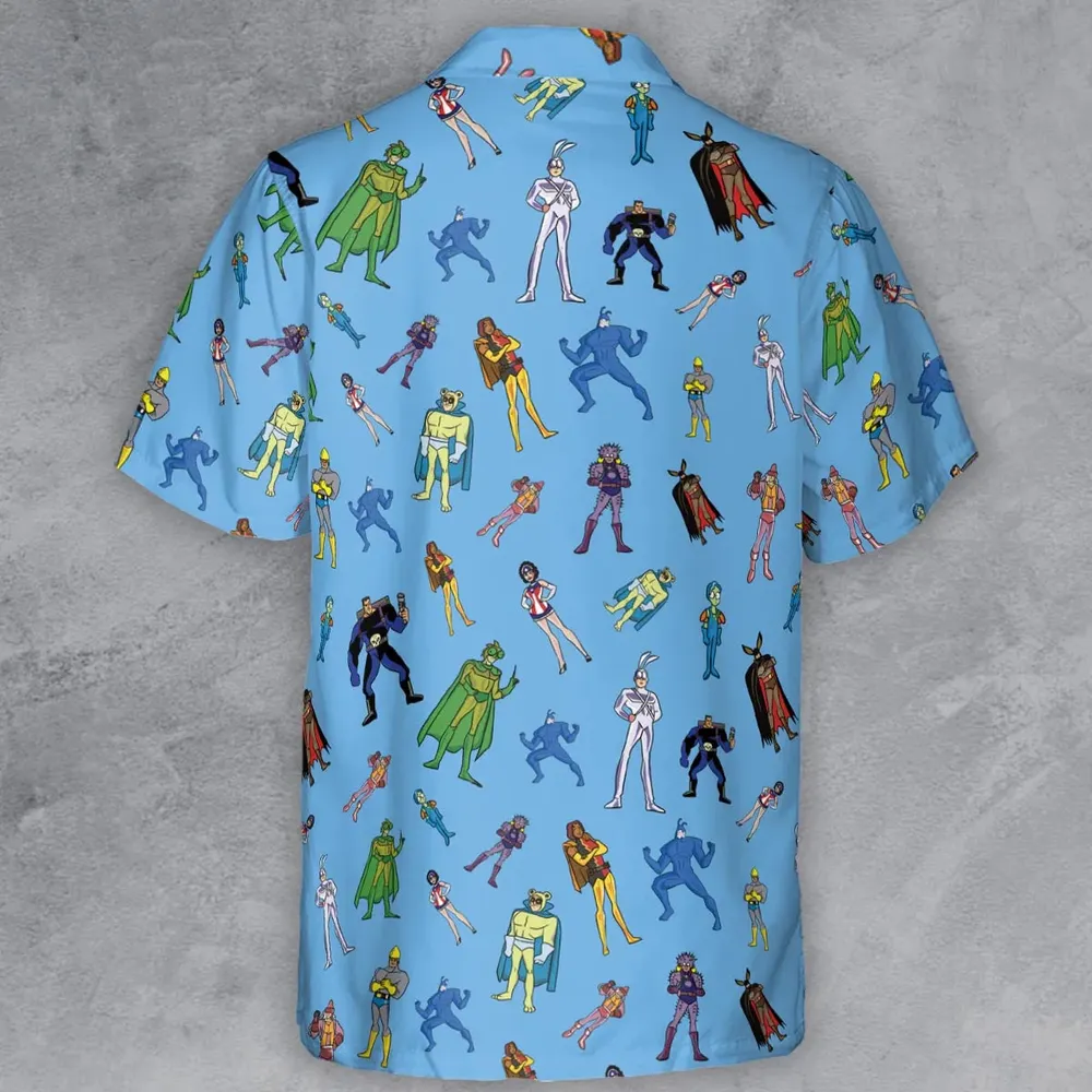 The Tick and Friends Button Down Shirt - 3