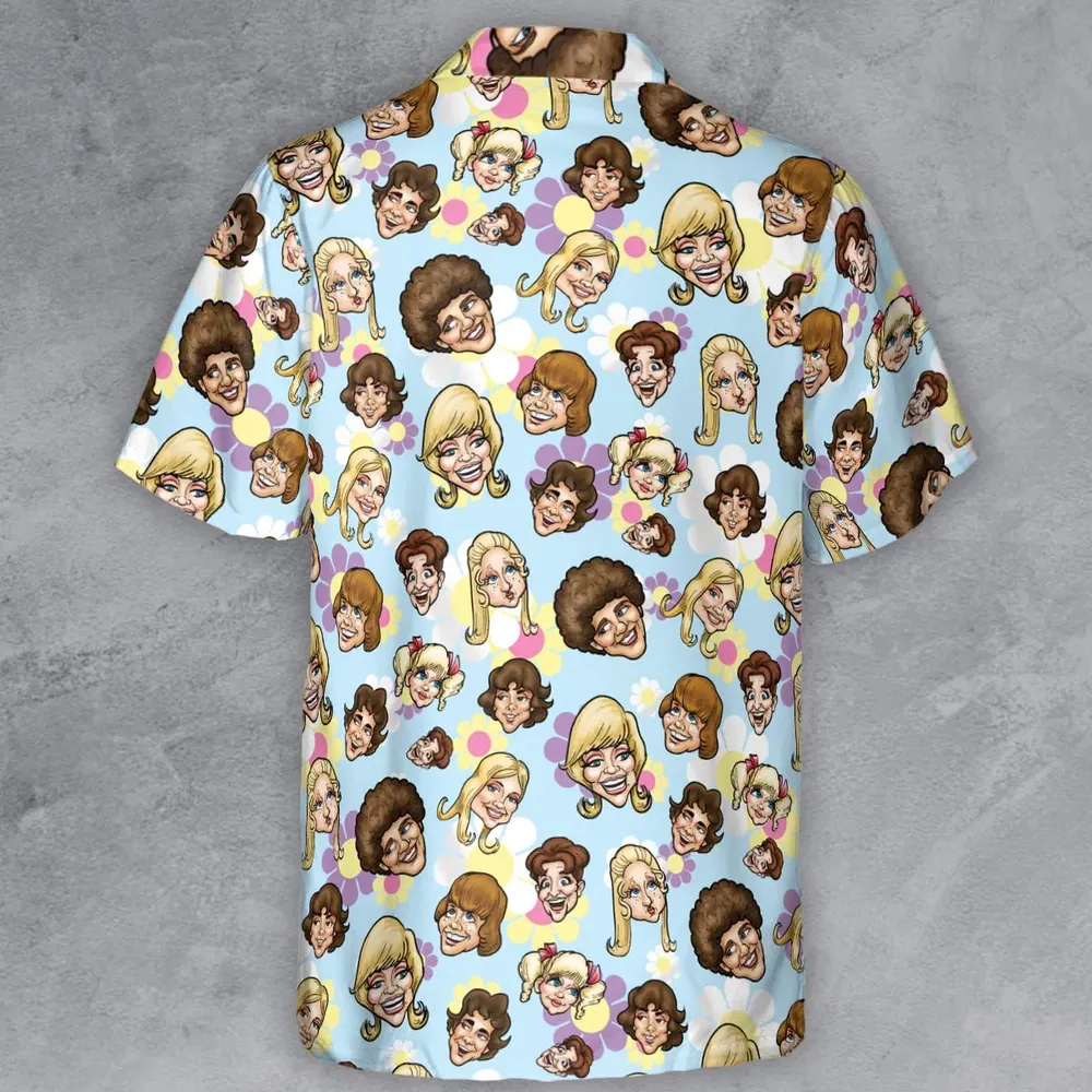 Retro TV The Brady Bunch Characters Button Down Shirt - 3