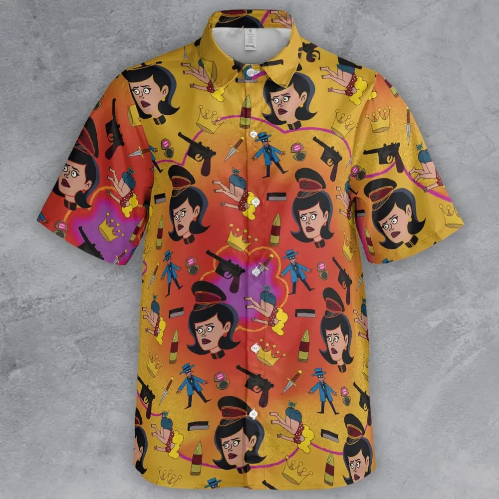 Dr. Girlfriend The Venture Bros Button Down Shirt - 2