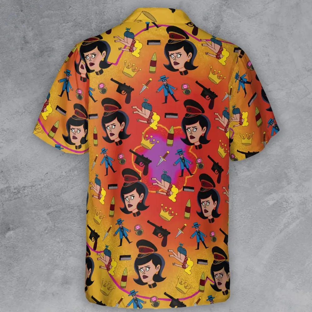 Dr. Girlfriend The Venture Bros Button Down Shirt - 3