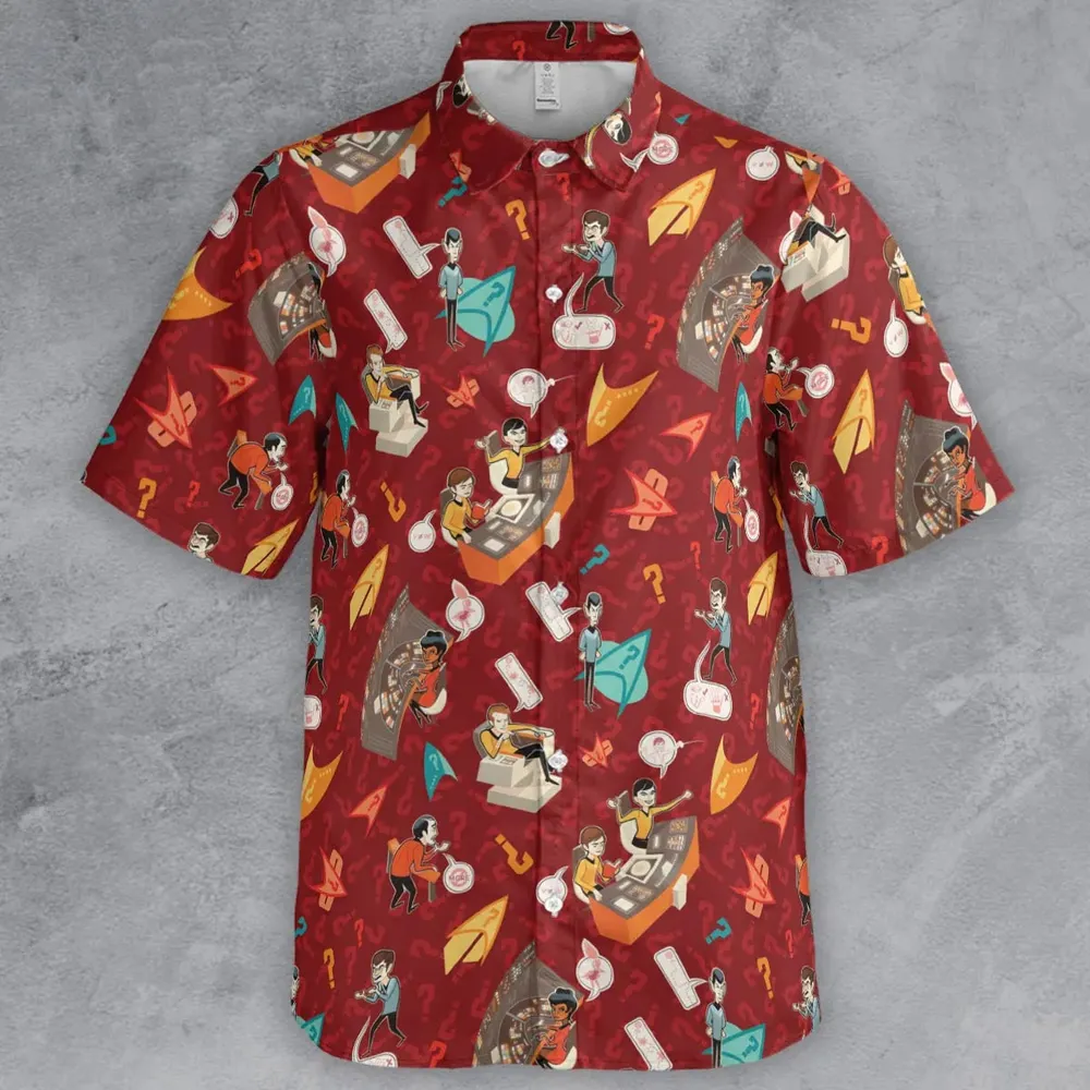 Star Trek Daily Activites Button Down Shirt - 2