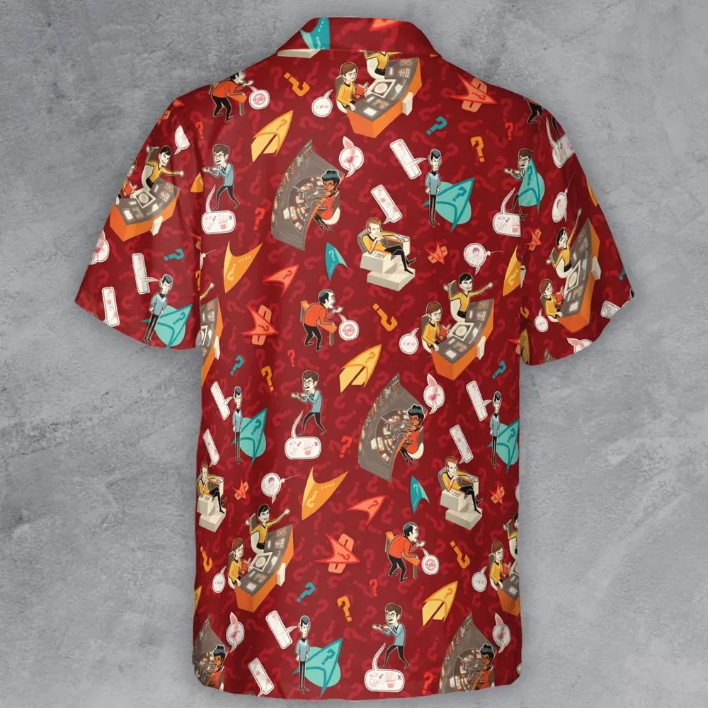 Star Trek Daily Activites Button Down Shirt - 3