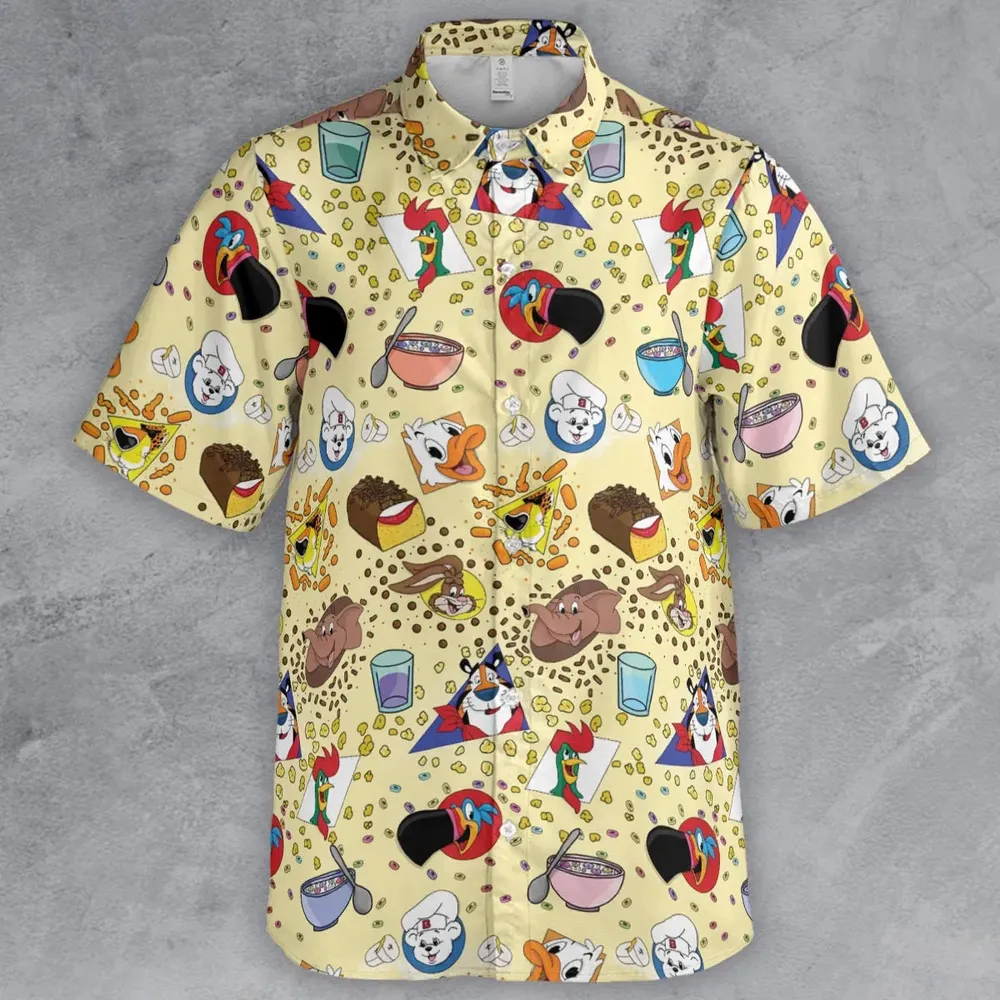 Bimbo Cheetos Cereal Mascot Button Down Shirt - 2