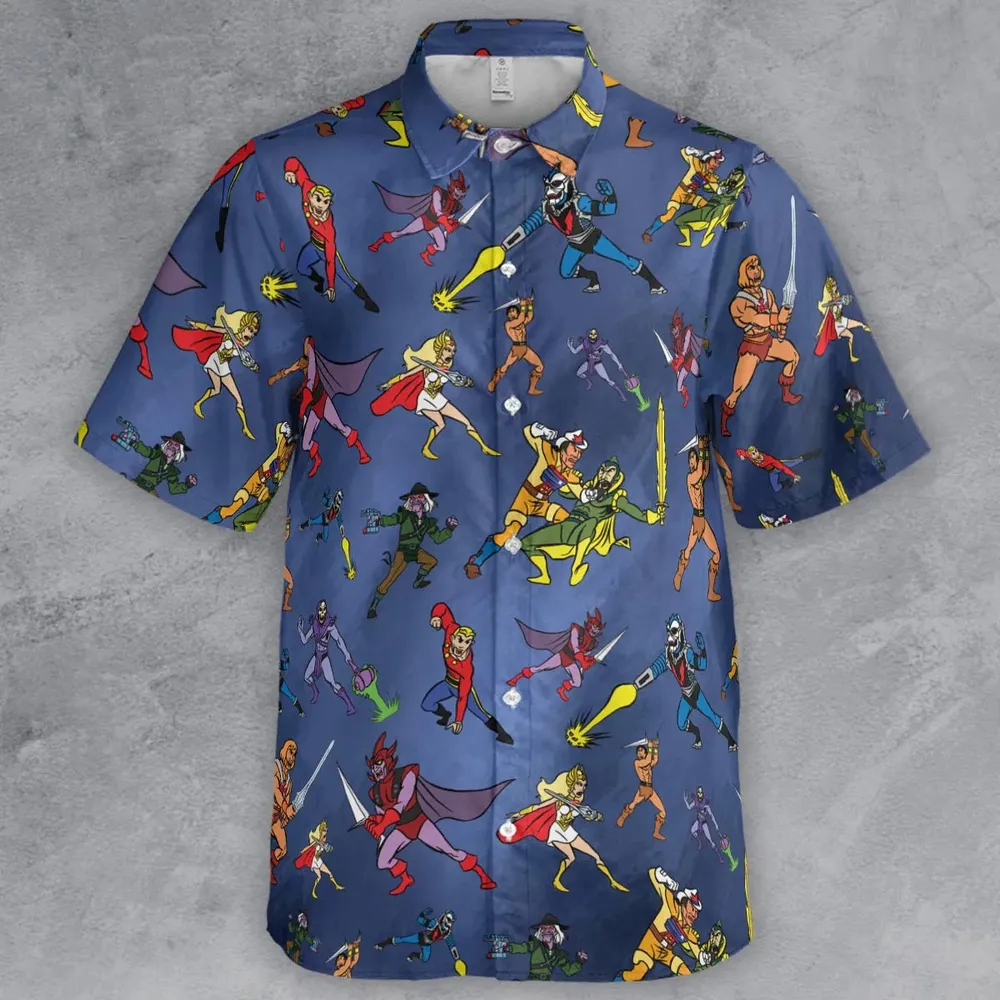 Filmation Battle Royal Button Down Shirt - 2