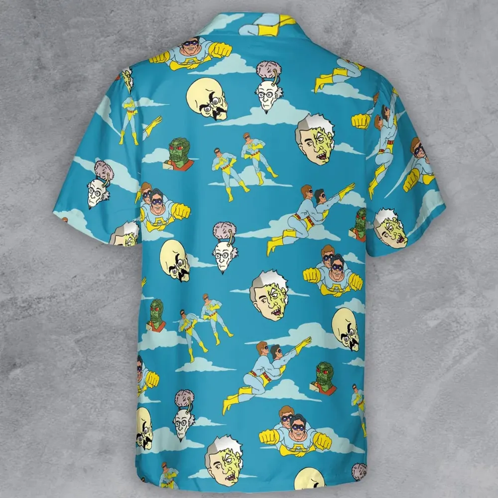 The Ambiguously Gay Duo Characters Patterns Button Down Shirt - 3