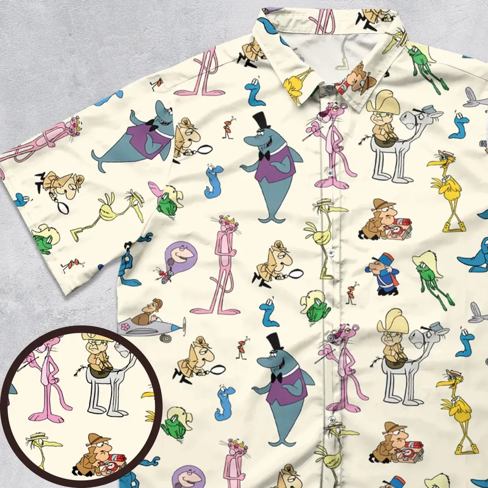 Just happens to be Pink Panther Button Down Shirt - 1