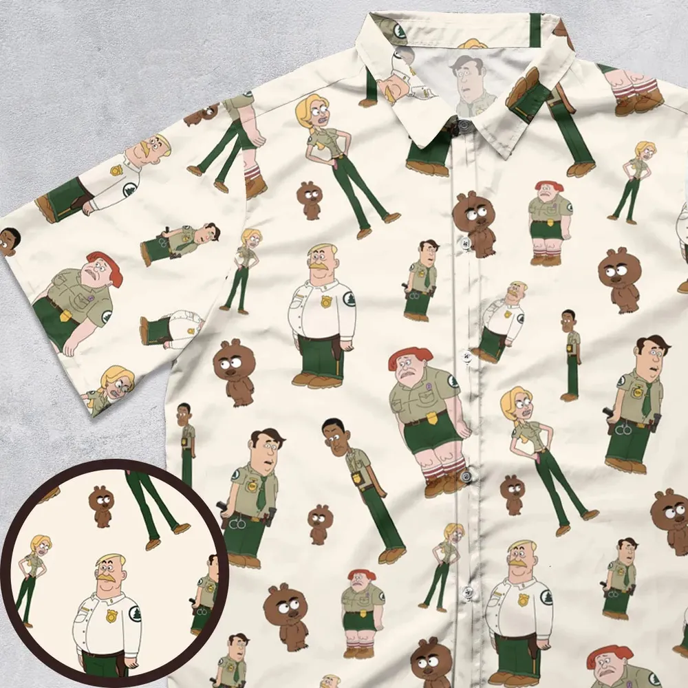 Nature Calls Brickleberry Button Down Shirt - 1