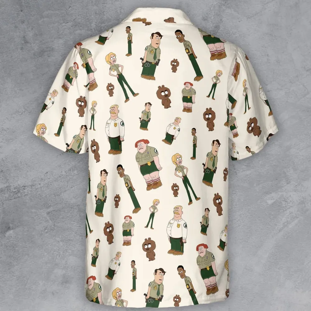Nature Calls Brickleberry Button Down Shirt - 3