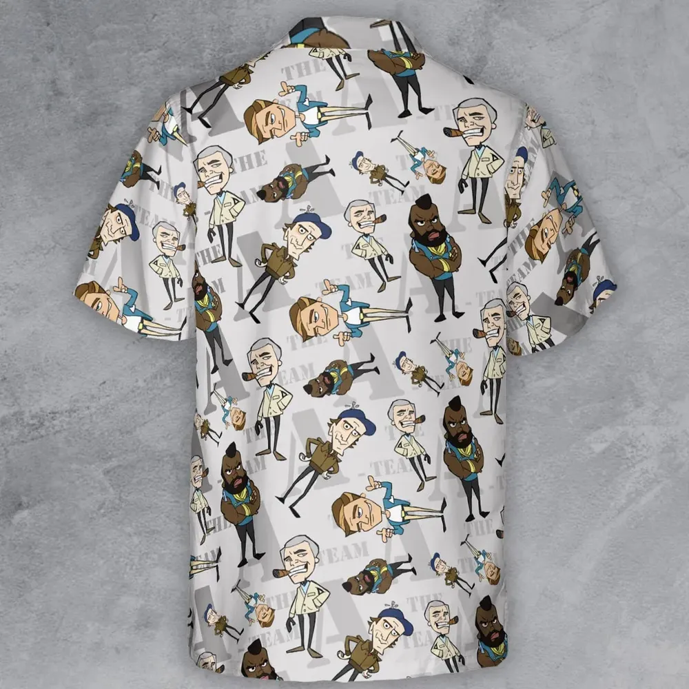 The A-team Characters Series Button Down Shirt - 3