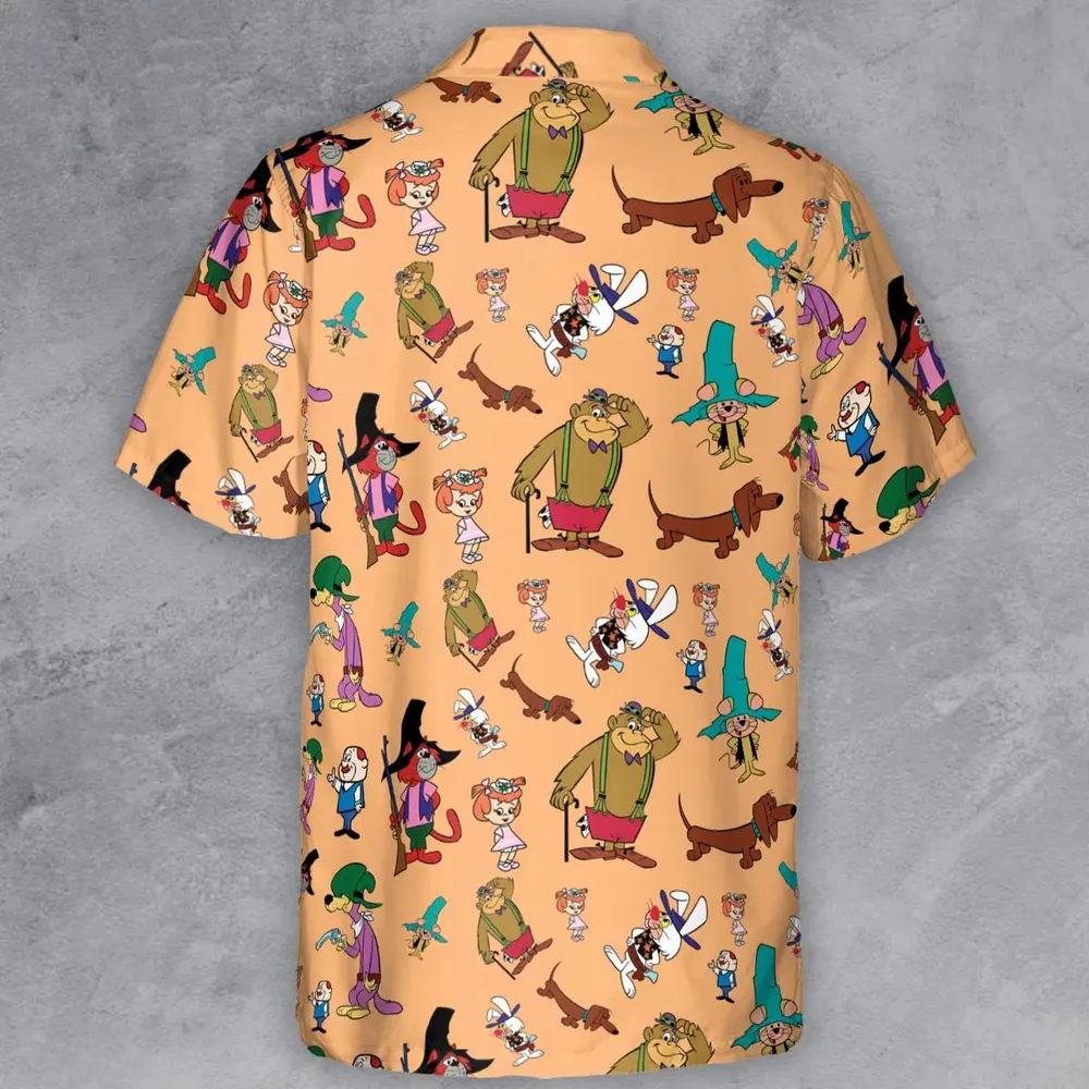 The Magilla Gorilla Show Characters Button Down Shirt - 3