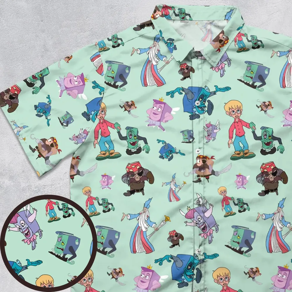 The pagemaster Cast Button Down Shirt - 1
