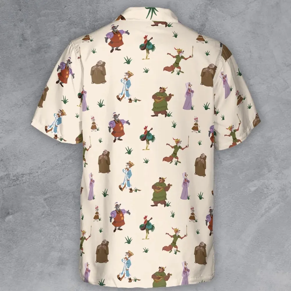 Oo-de-lally Robin Hood Characters Button Down Shirt - 3