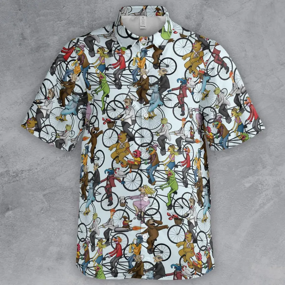 Tour De Muppet The Muppet Movie Button Down Shirt - 2