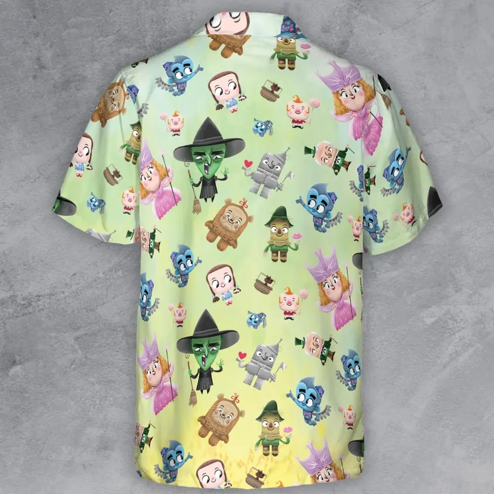 Glinda and Elphaba Meet and Greet Button Down Shirt - 3