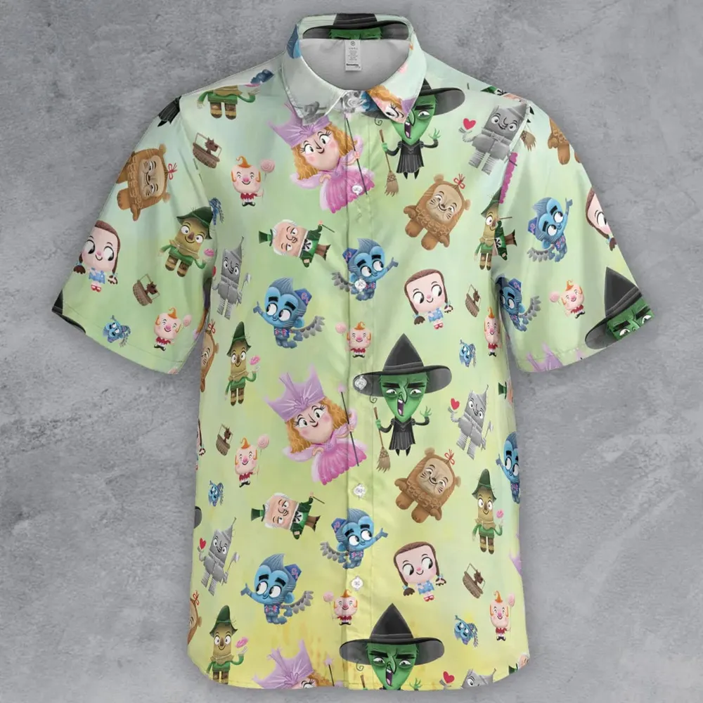 Glinda and Elphaba Meet and Greet Button Down Shirt - 2