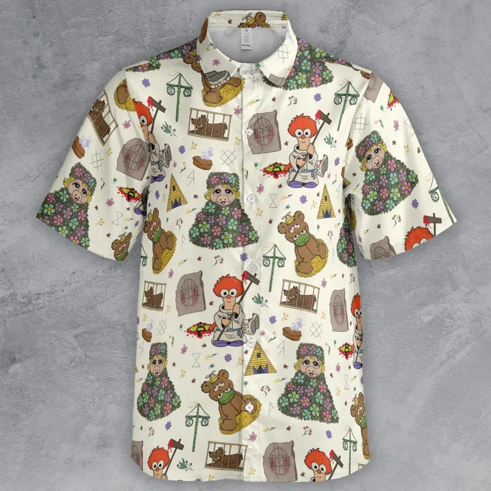 Festivites Midsommar Muppet Babies Button Down Shirt - 2