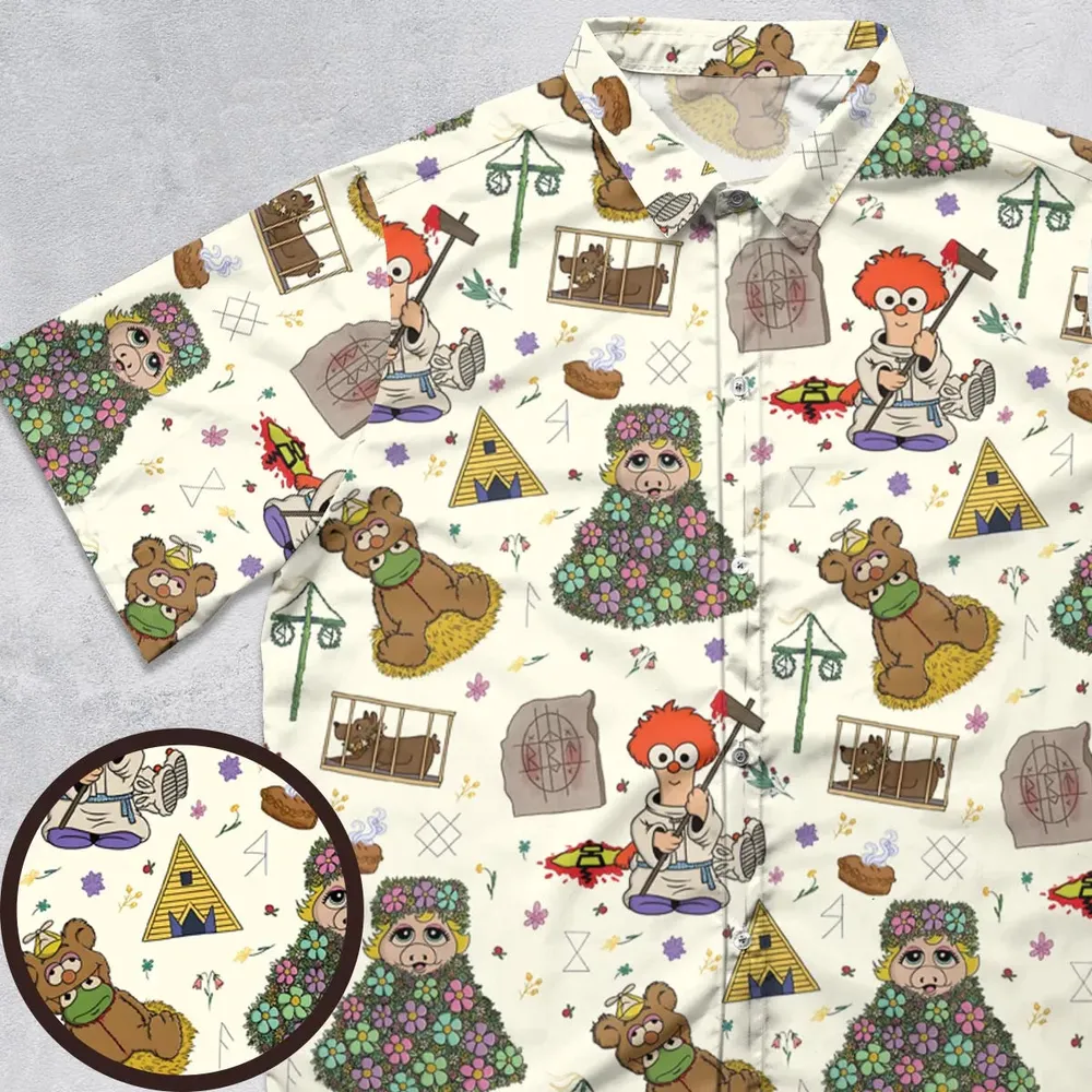Festivites Midsommar Muppet Babies Button Down Shirt - 1