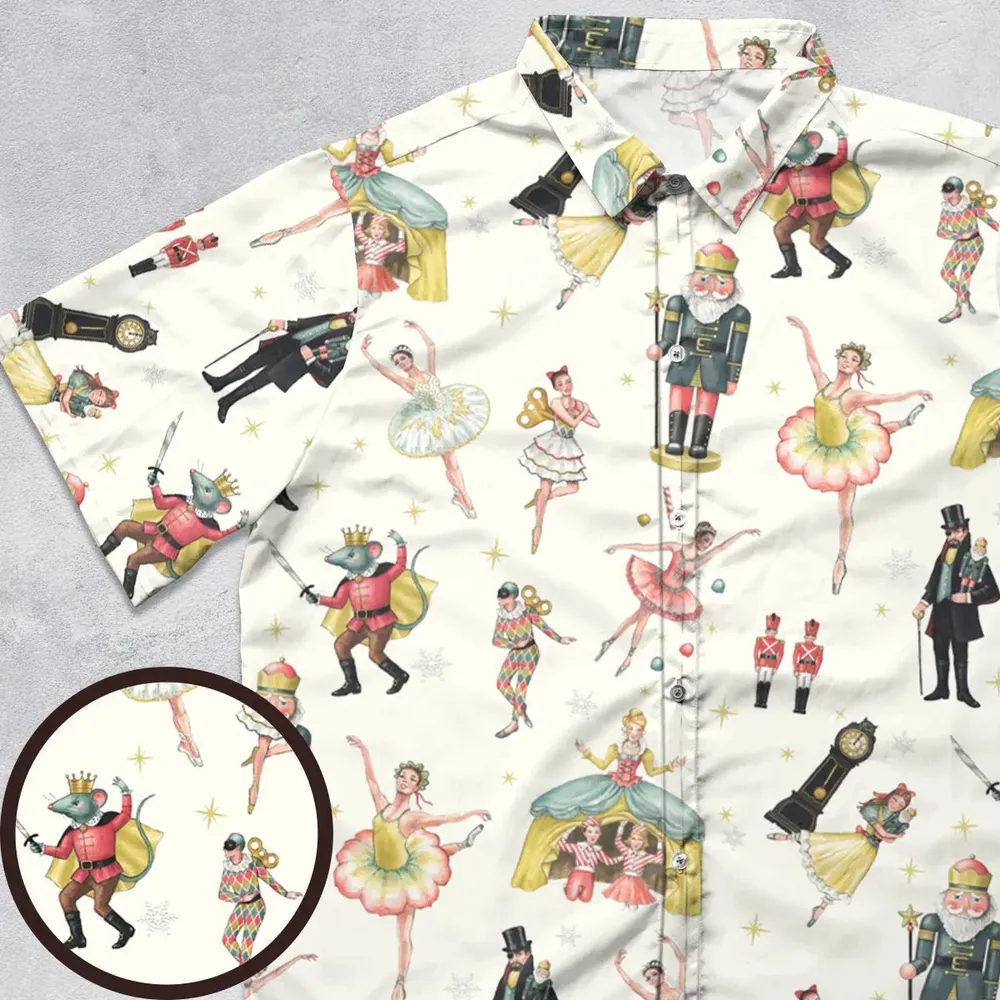 Plum Fairy for Holiday The Nutcracker Button Down Shirt - 1