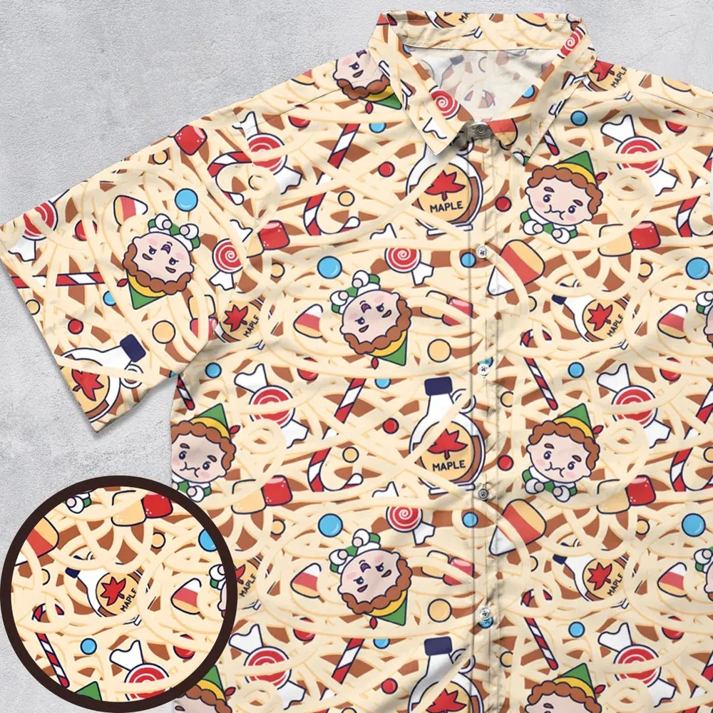Holiday Joy Buddy the ELF Button Down Shirt - 1