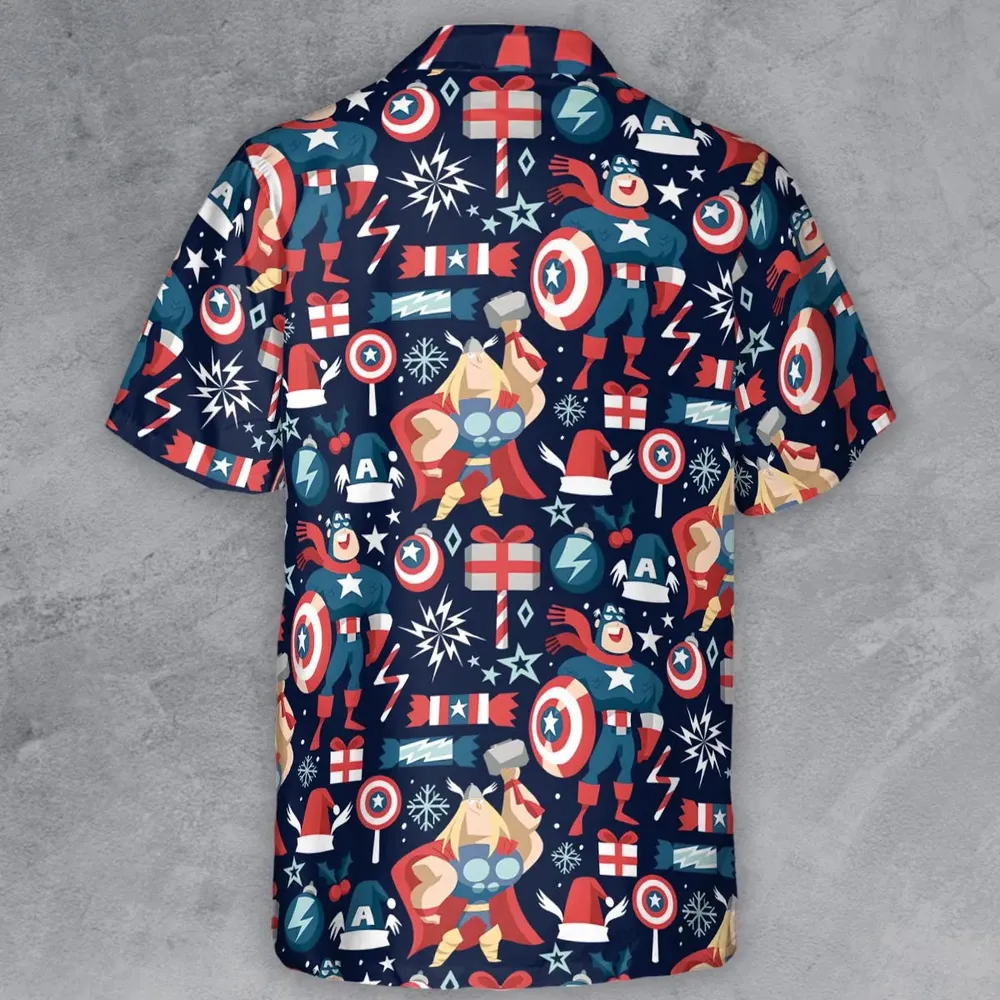 Marvelous Christmas Button Down Shirt - 3