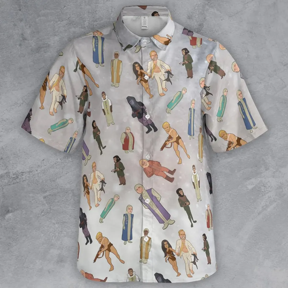 Planet of Apes Characters Button Down Shirt - 2