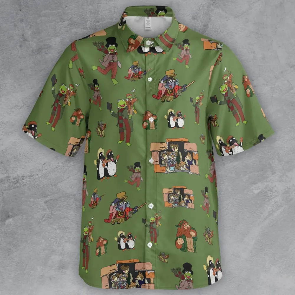 The Muppet Christmas Carol Characters Button Down Shirt - 2