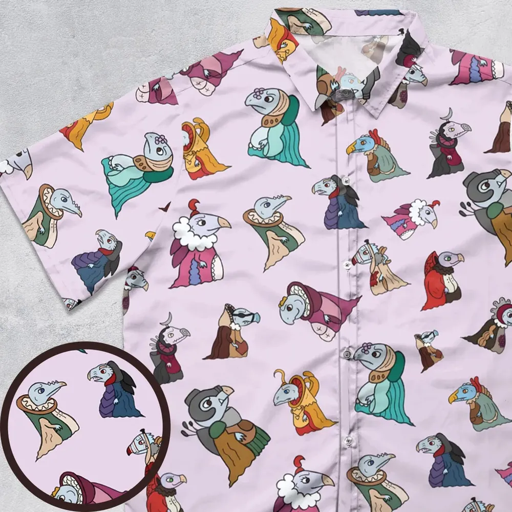 Cute Skeksis The Dark Crystal Button Down Shirt - 1
