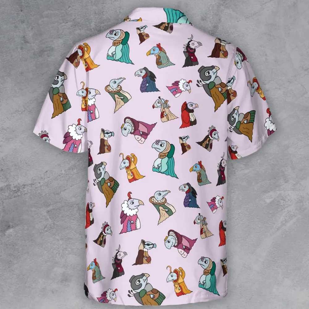 Cute Skeksis The Dark Crystal Button Down Shirt - 3