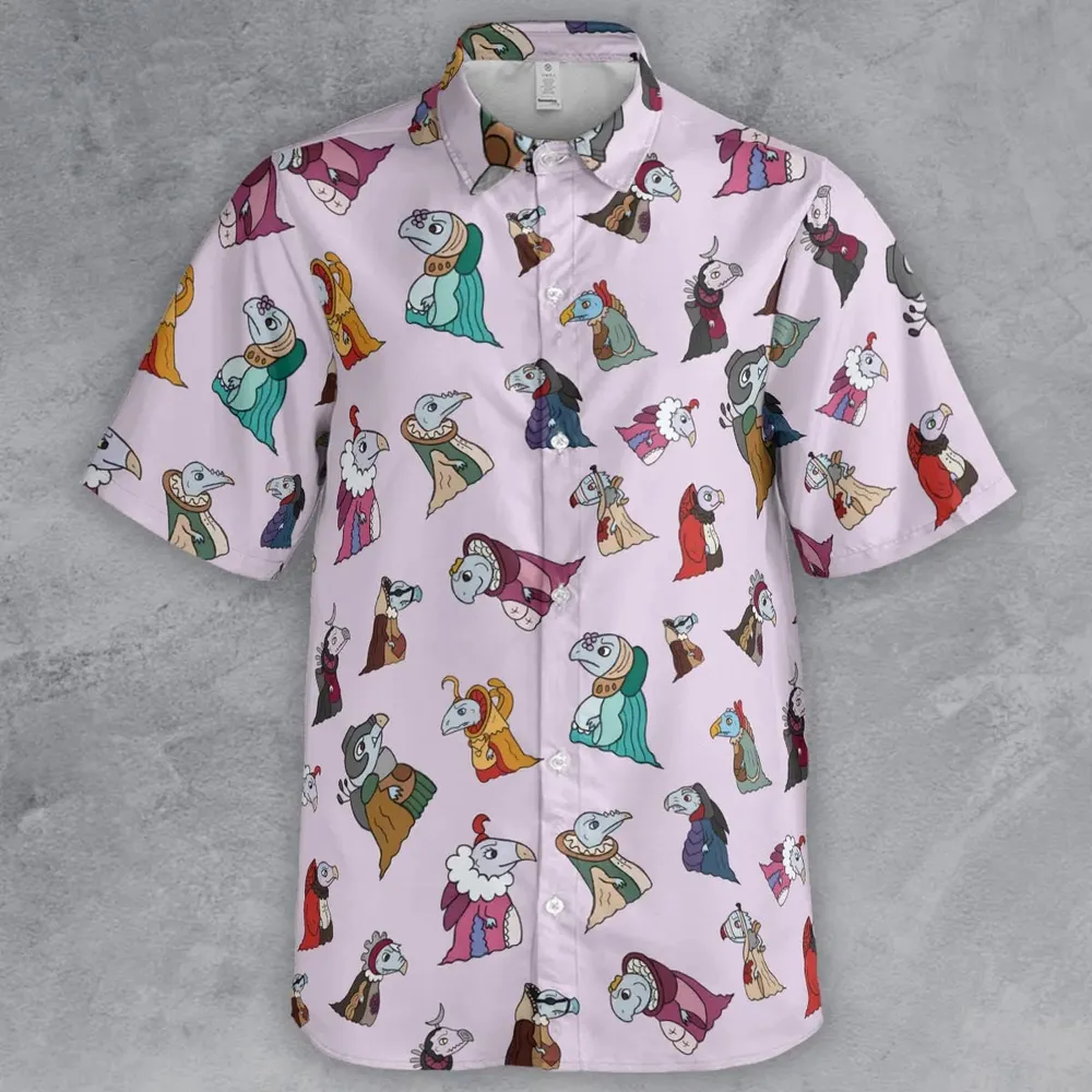 Cute Skeksis The Dark Crystal Button Down Shirt - 2