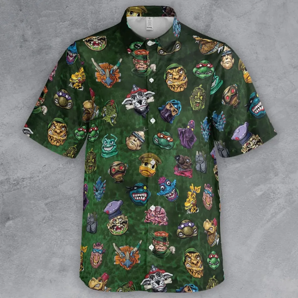 Good To Be Bad Guys Teenage Mutant Ninja Turtles Button Down Shirt - 2