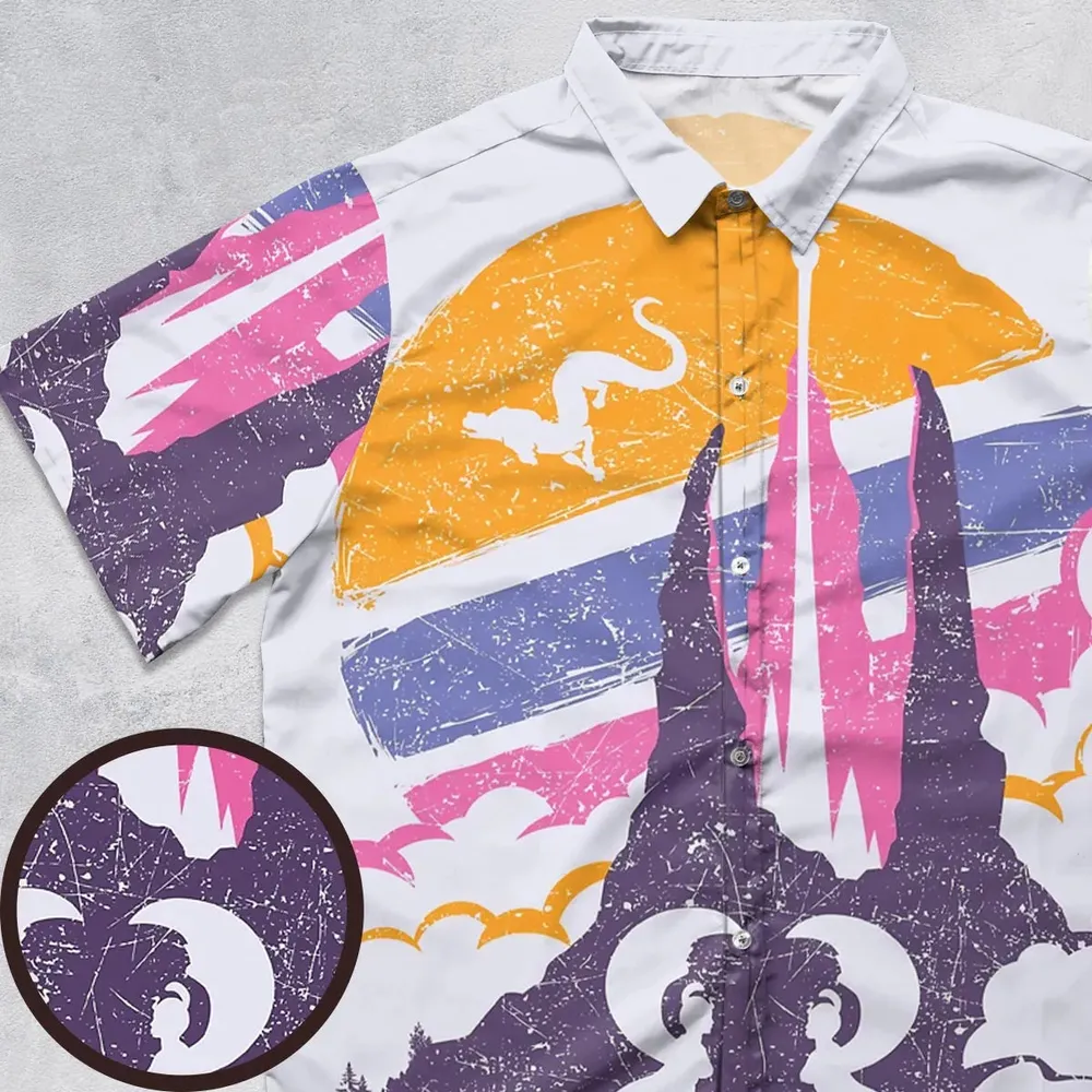 Fantasia Vintage 80s The NeverEnding Story Button Down Shirt - 1