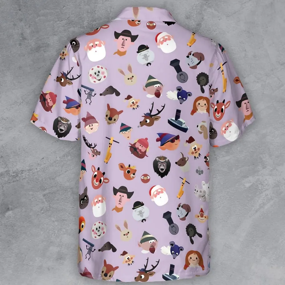 Iconography Rudolph the Red-Nosed Reindeer Button Down Shirt - 3