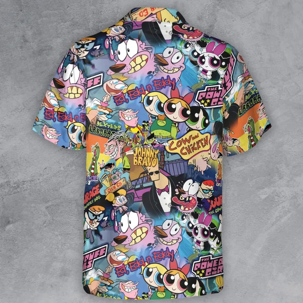 Cartoon Craze Button Down Shirt - 3