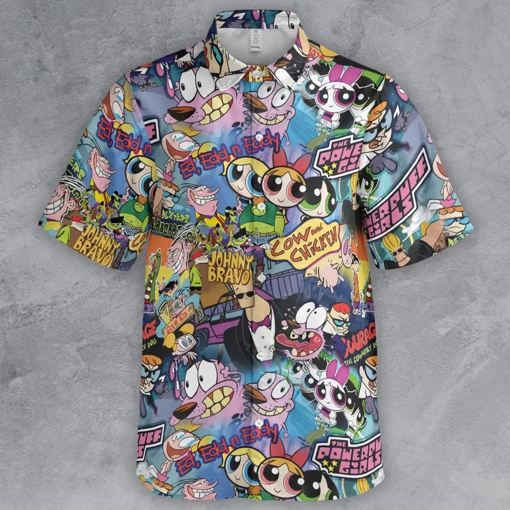Cartoon Craze Button Down Shirt - 2