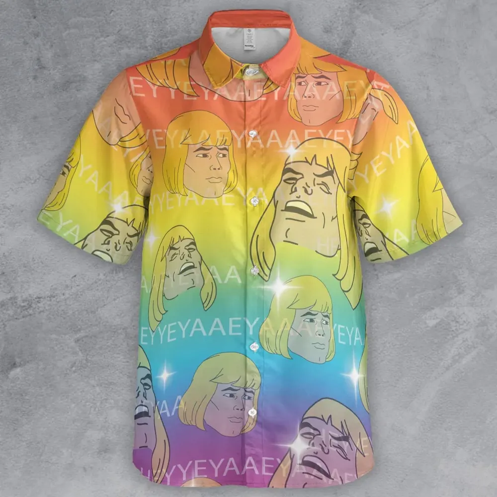 HEYYEYAA He-Man MOTU Button Down Shirt - 2