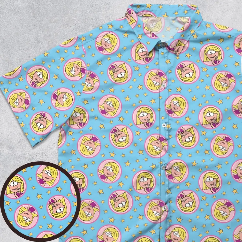 Lizzie Mcguire Badges Button Down Shirt - 1
