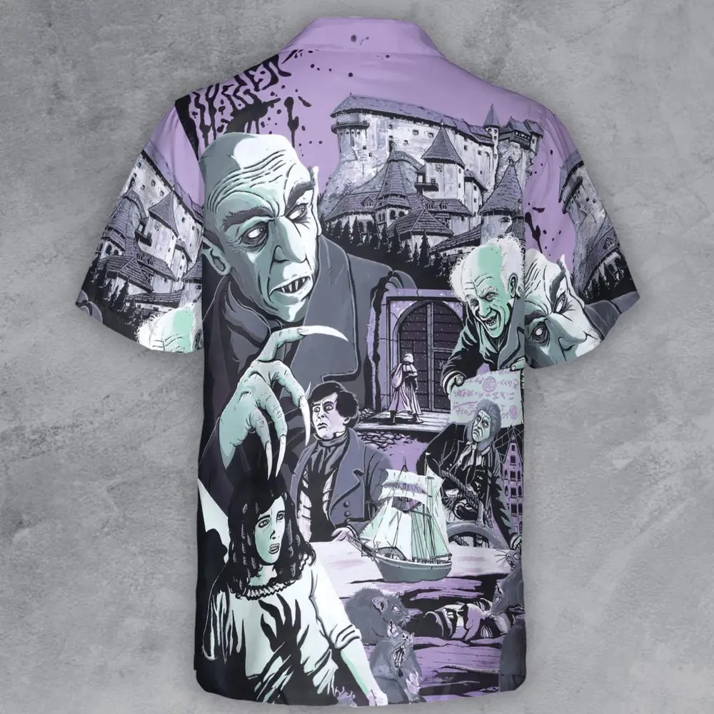 Nosferatu: A Symphony of Horror Button Down Shirt - 3