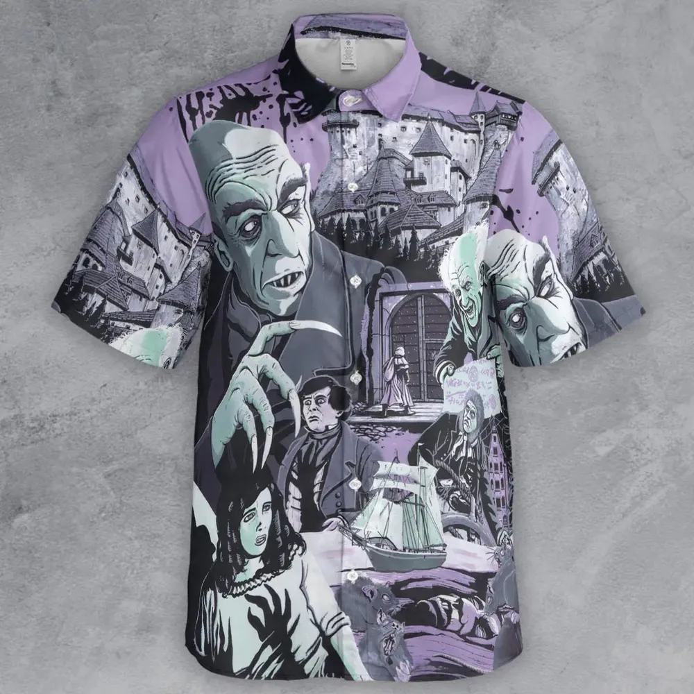 Nosferatu: A Symphony of Horror Button Down Shirt - 2