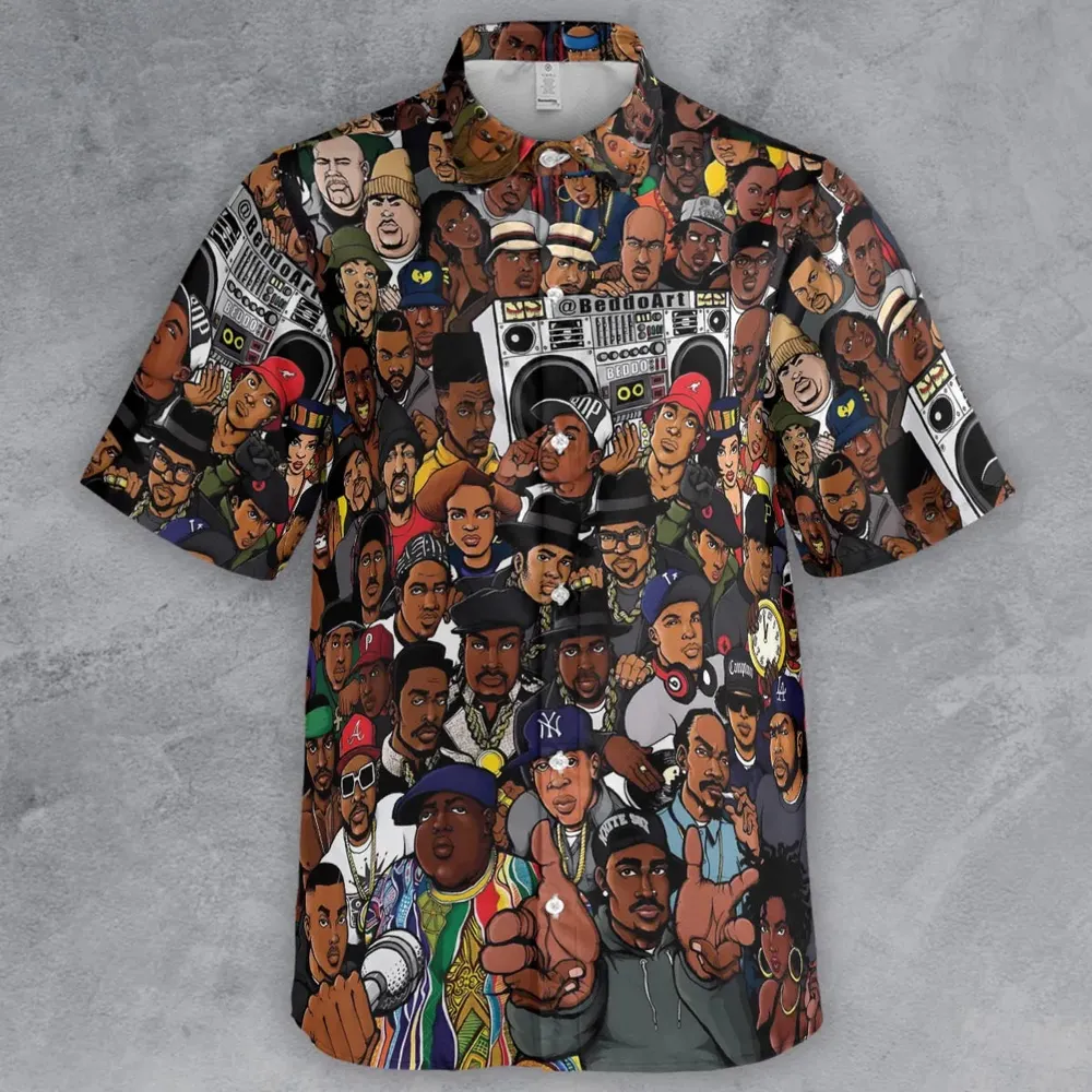 The Golden Age of Hip Hop Button Down Shirt - 2