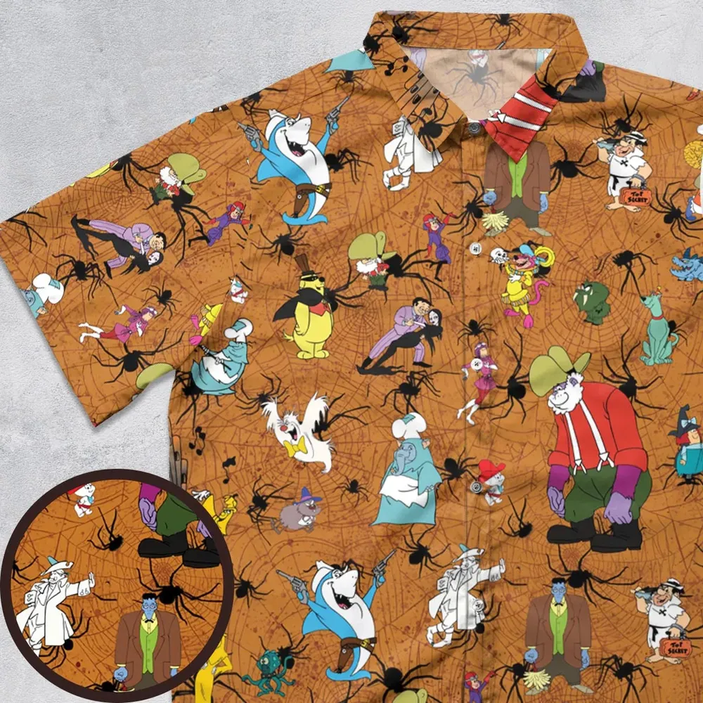 Halloween Party Button Down Shirt - 1