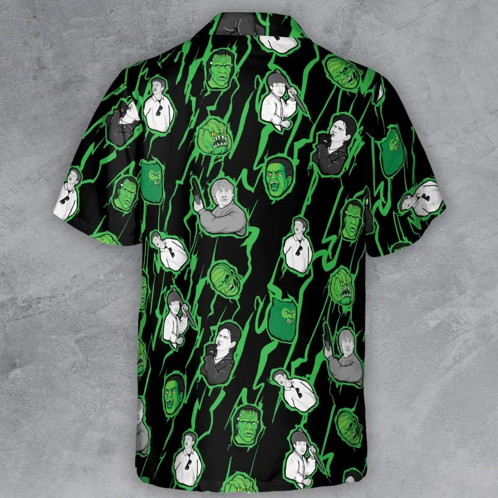 Classic Cult Monster Squad Button Down Shirt - 3