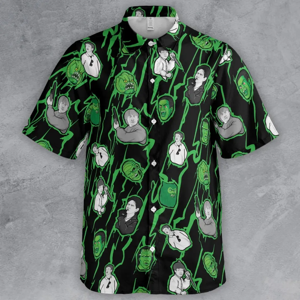 Classic Cult Monster Squad Button Down Shirt - 2
