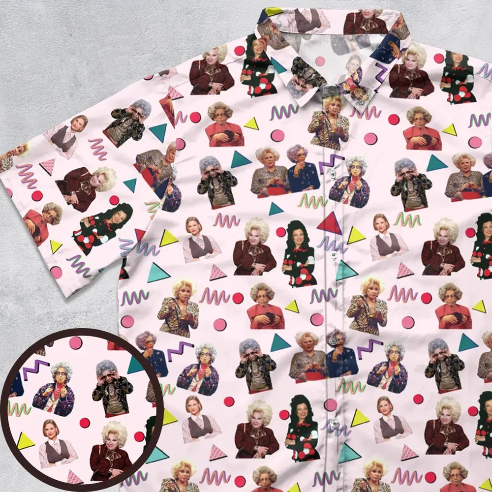 Judging You The Nanny Button Down Shirt - 1